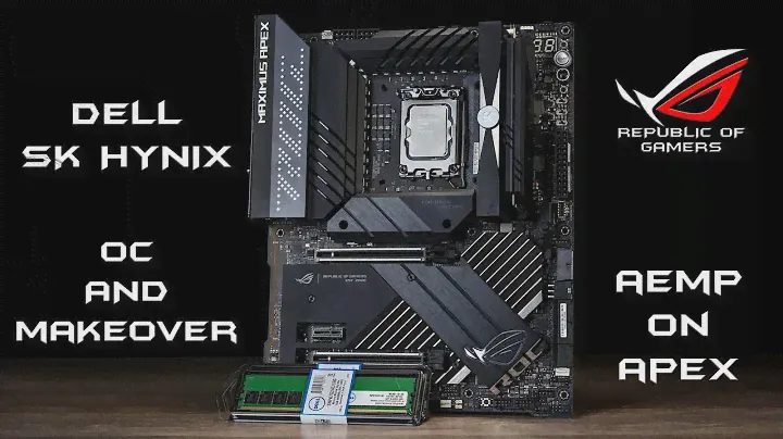Using Dell (SK HYNIX) DDR5 ram on my ASUS ROG Z690 APEX with AEMP. Overclocked easily to 6000mhz!
