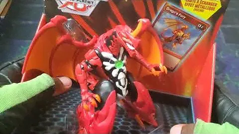 EPIC BAKUGAN DRAGONOID DELUXE FIGURE UNBOXING! BAKUGAN BATTLE PLANET