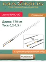 Спиннинг Maximus Legend NANO-JIG 17XUL-HS 1,7m 0,2-1,5g (MNJSLN17XUL-HS)