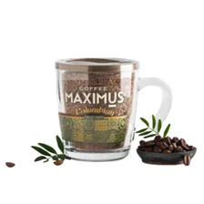 Кофе Maximus Колумбия стекл. кружка 70 гр.