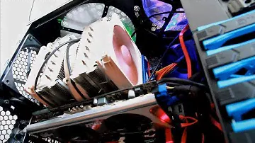 Noctua NH-D14 on Asus Maximus V Gene (in Thermaltake Chaser MK-1 Case)