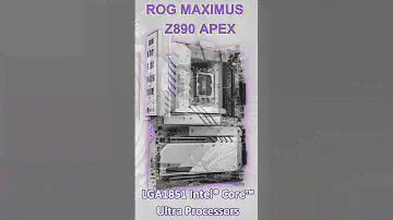 ROG MAXIMUS Z890 APEX || New Best White mother board || #gaming #bestmotherboard #pcbuild