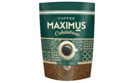 Кофе растворимый Maximus Columbian сублимированный, 140 г, 2 уп.