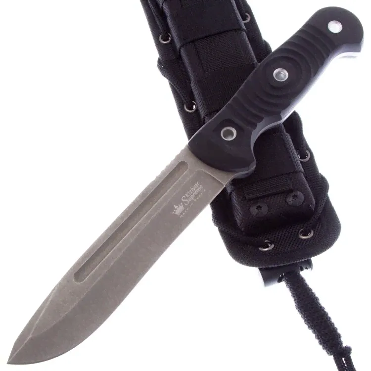 Нож Kizlyar Supreme Maximus сталь Sleipner Tacwash, рукоять G10-1