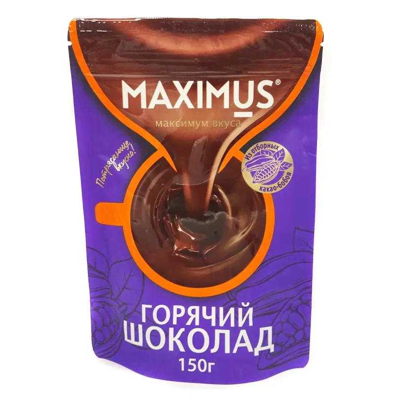 Горячий шоколад ТМ Maximus 150г м/у-0