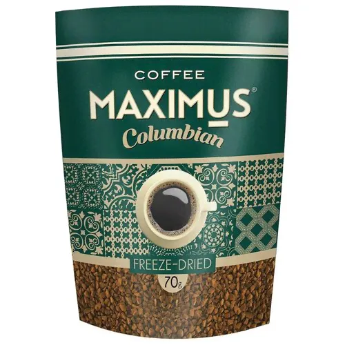 Кофе растворимый Maximus Columbian сублимированный, 230 г-0