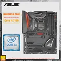 Комплект материнской платы LGA 1151 ASUS ROG MAXIMUS IX CODE + I3 7100 процессор Intel Z270 Материнская плата DDR4 64 ГБ 2 × M. 2 PCI-E 3.0 USB3.1ATX