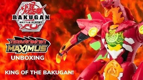 Bakugan Battle Planet: MAXIMUS DRAGONOID UNBOXING!