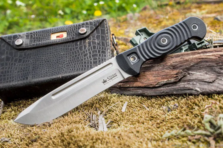 Нож Kizlyar Supreme Maximus Sleipner Satin-0