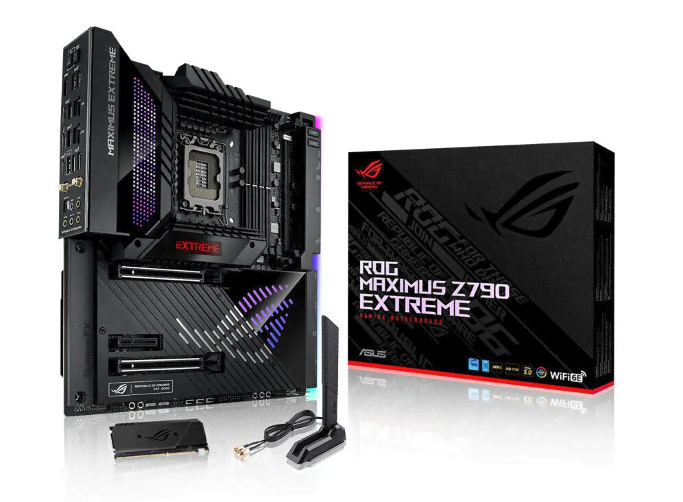 ASUS ROG Maximus Z790 Extreme Mainboard WiFi 6E LGA 1700 for Intel Core 12-14th