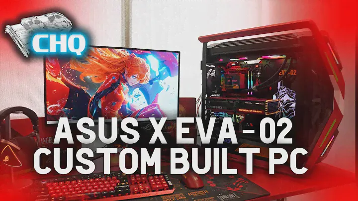 ASUS ROG x Evangelion EVA-02 Asuka PC Build - CHQ Lan Center Ep 17