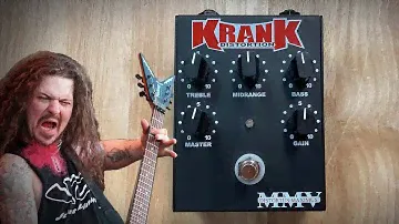 Совершенно новая педаль Krank Distortus Maximus!