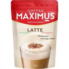 Кофейный напиток Maximus "Latte", растворимый, м/у, 150 г