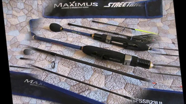 Серия удилищ Maximus STREETRACER MRFSSR TREVEL в Картинках.