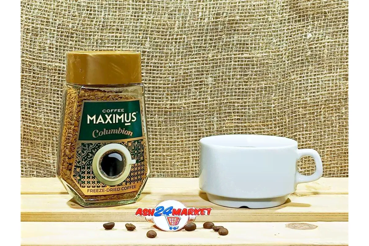 Кофе MAXIMUS columbian 95г стекло